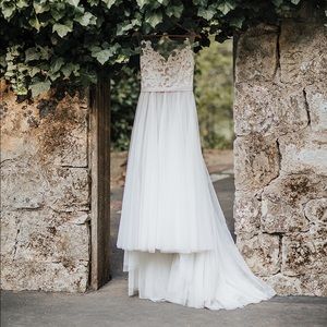 Watters Azriel Illusion Wedding Gown